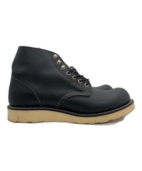 RED WING（レッドウィング）RED WING (レッドウィング) 6-inch Classic Round ブラック サイズ:26.5の古着・服飾アイテム