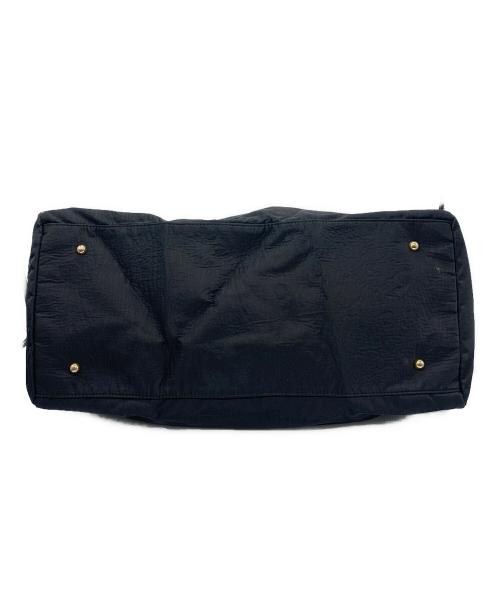 BALENCIAGA（バレンシアガ）BALENCIAGA (バレンシアガ) 2WAYボストンバッグ ブラック×ブラウンの古着・服飾アイテム