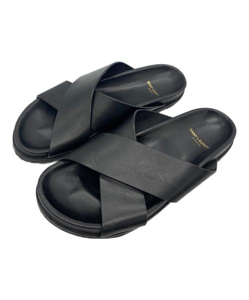 Saint Laurent Paris（サンローランパリ）Saint Laurent Paris (サンローランパリ) サンダル ブラック サイズ:表記無しの古着・服飾アイテム