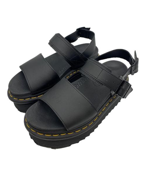 Dr.Martens（ドクターマーチン）Dr.Martens (ドクターマーチン) サンダル ブラック サイズ:US7の古着・服飾アイテム