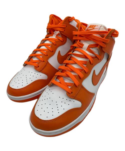 NIKE（ナイキ）NIKE (ナイキ) ハイカットスニーカー オレンジ×ホワイト サイズ:28の古着・服飾アイテム