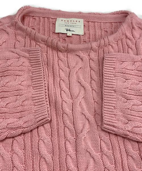 Ron Herman（ロンハーマン）Ron Herman (ロンハーマン) DEMYLEE (デミリー) 厚手ニット ピンク サイズ:Sの古着・服飾アイテム