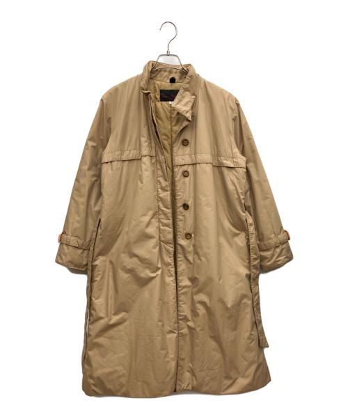 Dean Falconer（ディーン ファルコナー）Dean Falconer (ディーン ファルコナー) グースダウンジャケット ベージュ サイズ:8の古着・服飾アイテム