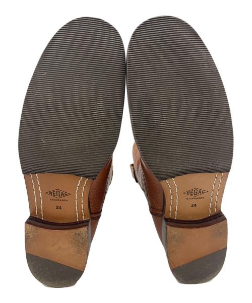 REGAL（リーガル）REGAL (リーガル) ブーツ ブラウン サイズ:24の古着・服飾アイテム