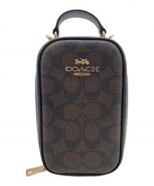 COACH（コーチ）の古着「エヴァ フォーン クロスボディ 」｜ブラウン