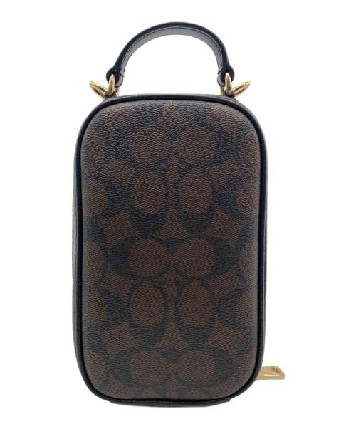 COACH（コーチ）COACH (コーチ) エヴァ フォーン クロスボディ  ブラウンの古着・服飾アイテム