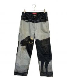 SUPREME（シュプリーム）の古着「damien hirst painter jean 25ss」｜グレー×ブルー