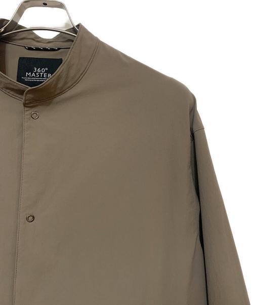 BEAUTY&YOUTH UNITED ARROWS（ビューティーアンドユースユナイテッドアローズ）BEAUTY&YOUTH UNITED ARROWS (ビューティーアンドユースユナイテッドアローズ) 360° MASTER スタンドカラーコーチジャケット ブラウン サイズ:Mの古着・服飾アイテム