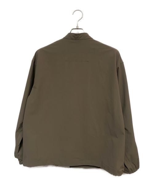 BEAUTY&YOUTH UNITED ARROWS（ビューティーアンドユースユナイテッドアローズ）BEAUTY&YOUTH UNITED ARROWS (ビューティーアンドユースユナイテッドアローズ) 360° MASTER スタンドカラーコーチジャケット ブラウン サイズ:Mの古着・服飾アイテム