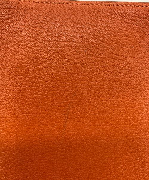 HERMES（エルメス）HERMES (エルメス) 手帳カバー オレンジの古着・服飾アイテム