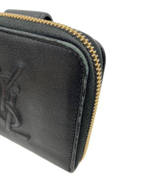 Yves Saint Laurent（イヴサンローラン）Yves Saint Laurent (イヴサンローラン) コンパクトウォレット ブラックの古着・服飾アイテム