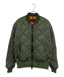 ALPHA×MONKEY TIME（アルファ×モンキータイム）の古着「MA-1ジャケット」｜グリーン