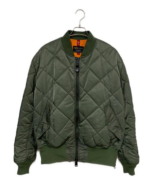 ALPHA（アルファ）ALPHA (アルファ) MONKEY TIME (モンキータイム) MA-1ジャケット グリーン サイズ:XLの古着・服飾アイテム
