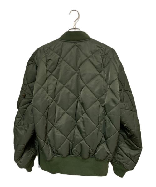 ALPHA（アルファ）ALPHA (アルファ) MONKEY TIME (モンキータイム) MA-1ジャケット グリーン サイズ:XLの古着・服飾アイテム