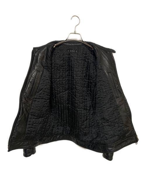 TETE HOMME（テット オム）TETE HOMME (テット オム) レザージャケット ブラック サイズ:5の古着・服飾アイテム