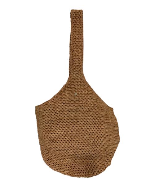 HELEN KAMINSKI（ヘレンカミンスキー）HELEN KAMINSKI (ヘレンカミンスキー) ワンショルダーカゴバッグ ブラウンの古着・服飾アイテム