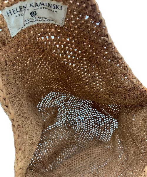 HELEN KAMINSKI（ヘレンカミンスキー）HELEN KAMINSKI (ヘレンカミンスキー) ワンショルダーカゴバッグ ブラウンの古着・服飾アイテム