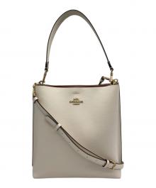 COACH（コーチ）の古着「モリー2WAYバッグ」｜ホワイト