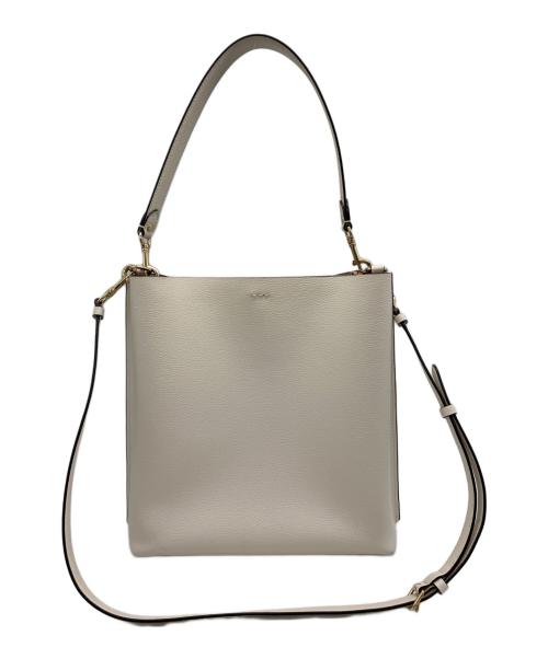 COACH（コーチ）COACH (コーチ) モリー2WAYバッグ ホワイトの古着・服飾アイテム