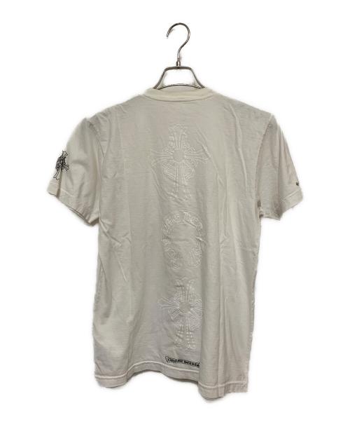 CHROME HEARTS（クロムハーツ）CHROME HEARTS (クロムハーツ) Tシャツ ホワイト サイズ:Mの古着・服飾アイテム
