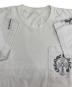 中古・古着 CHROME HEARTS (クロムハーツ) Tシャツ ホワイト サイズ:M：6000円
