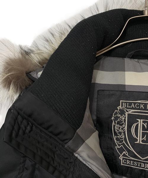 BLACK LABEL CRESTBRIDGE（ブラックレーベル クレストブリッジ）BLACK LABEL CRESTBRIDGE (ブラックレーベル クレストブリッジ) LIMONTA 2WAYダウンジャケット ブラック サイズ:LLの古着・服飾アイテム