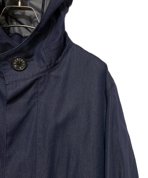 MACKINTOSH LONDON（マッキントッシュ ロンドン）MACKINTOSH LONDON (マッキントッシュ ロンドン) フーデッドコート ネイビー サイズ:Mの古着・服飾アイテム