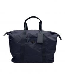 PRADA（プラダ）の古着「テスートナイロン トラベルバッグ 」｜ネイビー