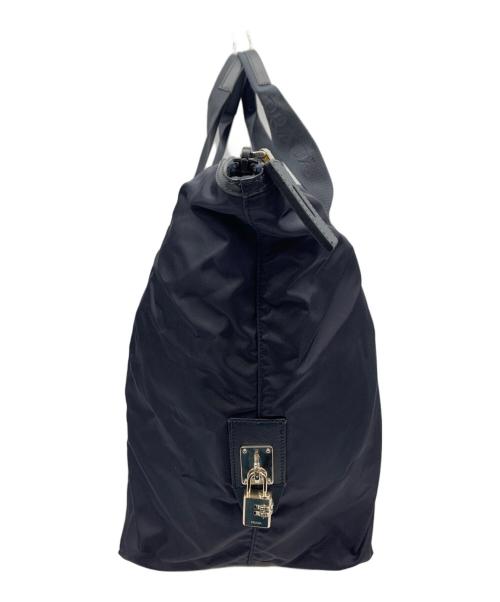 PRADA（プラダ）PRADA (プラダ) テスートナイロン トラベルバッグ  ネイビーの古着・服飾アイテム