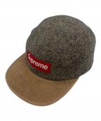 SUPREMEシュプリーム）の古着「ジェットキャップ」｜ブラウン×レッド