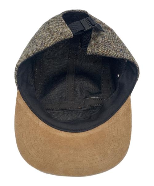 SUPREME（シュプリーム）Supreme (シュプリーム) ジェットキャップ ブラウン×レッド サイズ:記載なしの古着・服飾アイテム