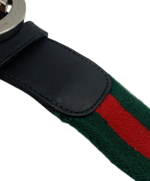 GUCCI（グッチ）GUCCI (グッチ) シェリーラインインターロッキングGバックルベルトの古着・服飾アイテム