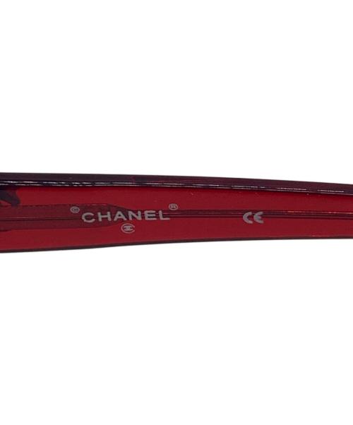CHANEL（シャネル）CHANEL (シャネル) サングラス レッドの古着・服飾アイテム