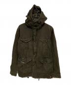 Denim & Supply Ralph Laurenデニム＆サプライ ラルフローレン）の古着「ワックスコーティングジャケット」｜ブラウン