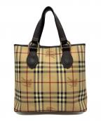 BURBERRYバーバリー）の古着「シャドーホースノバチェックハンドバッグ」｜ノバチェック