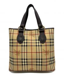 BURBERRY（バーバリー）の古着「シャドーホースノバチェックハンドバッグ」｜ノバチェック