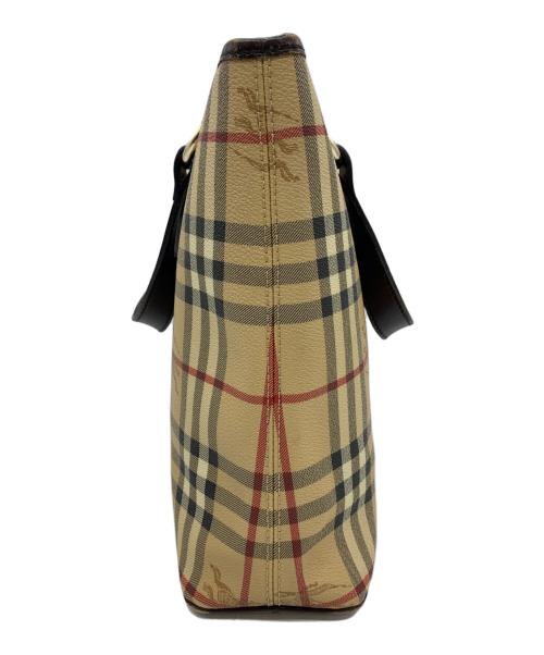 BURBERRY（バーバリー）BURBERRY (バーバリー) シャドーホースノバチェックハンドバッグ ノバチェックの古着・服飾アイテム