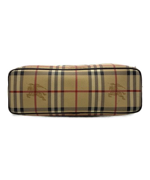 BURBERRY（バーバリー）BURBERRY (バーバリー) シャドーホースノバチェックハンドバッグ ノバチェックの古着・服飾アイテム