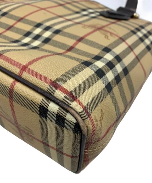 BURBERRY（バーバリー）BURBERRY (バーバリー) シャドーホースノバチェックハンドバッグ ノバチェックの古着・服飾アイテム