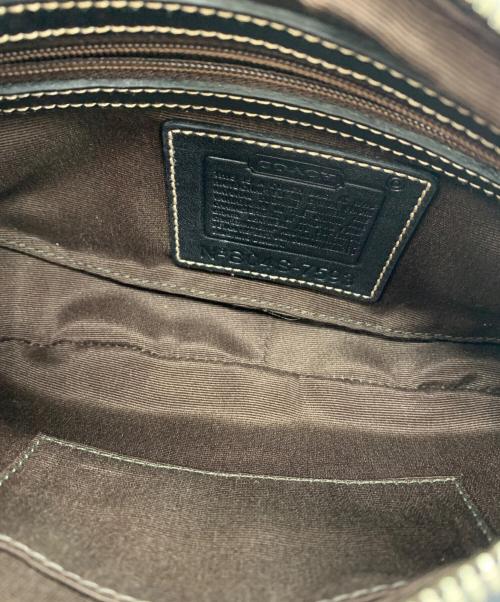 COACH（コーチ）COACH (コーチ) ワンショルダーバッグ ブラックの古着・服飾アイテム