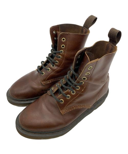 Dr.Martens（ドクターマーチン）Dr.Martens (ドクターマーチン) PASCAL 8ホールブーツ ブラウン サイズ:UK5の古着・服飾アイテム