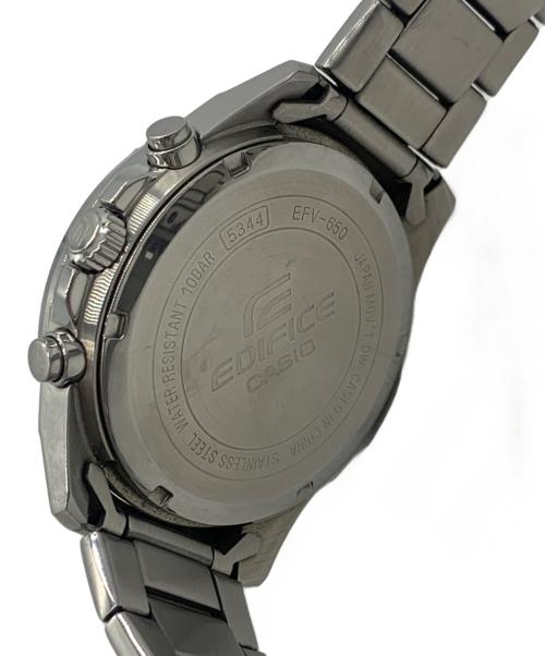 CASIO（カシオ）CASIO (カシオ) EDIFICE グリーン×シルバーの古着・服飾アイテム