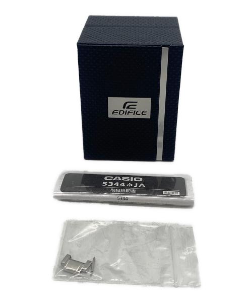CASIO（カシオ）CASIO (カシオ) EDIFICE グリーン×シルバーの古着・服飾アイテム