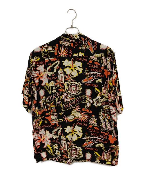 Sun Surf（サンサーフ）Sun Surf (サンサーフ) アロハシャツ ブラック サイズ:Mの古着・服飾アイテム