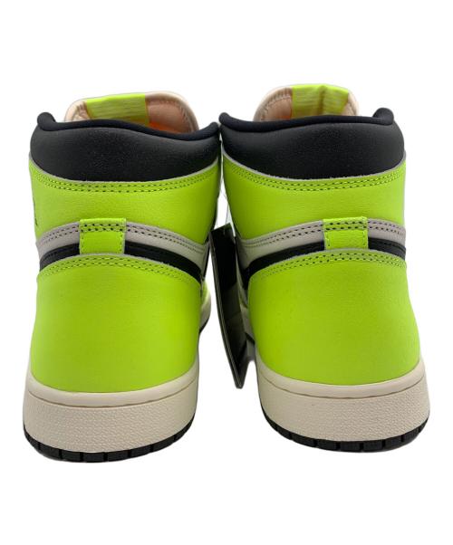 NIKE（ナイキ）NIKE (ナイキ) JORDAN BRAND AIR JORDAN 1 RETRO HIGH ホワイト×グリーン サイズ:28.5 未使用品の古着・服飾アイテム