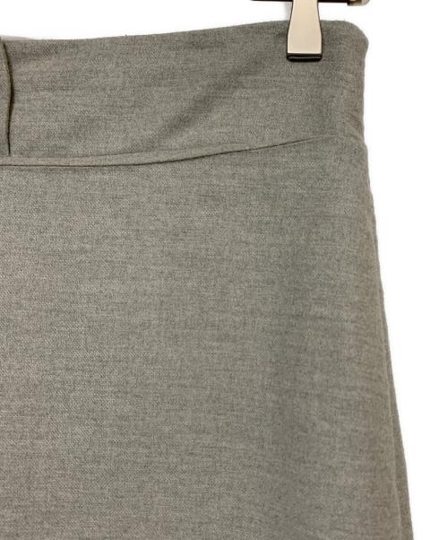 JIL SANDER（ジルサンダー）JIL SANDER (ジルサンダー) カシミヤ混ウールスカート グレー サイズ:38の古着・服飾アイテム