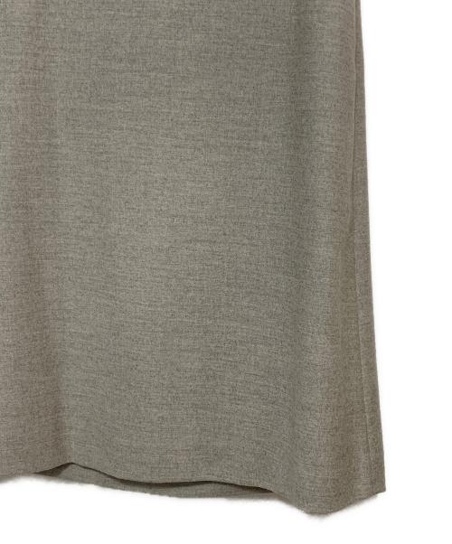 JIL SANDER（ジルサンダー）JIL SANDER (ジルサンダー) カシミヤ混ウールスカート グレー サイズ:38の古着・服飾アイテム
