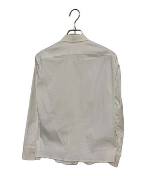 JIL SANDER（ジルサンダー）JIL SANDER (ジルサンダー) フリルシャツ ホワイト サイズ:34の古着・服飾アイテム