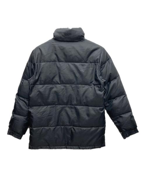 ALPHA INDUSTRIES（アルファインダストリーズ）ALPHA INDUSTRIES (アルファインダストリーズ) ダウンジャケット ブラック サイズ:Lの古着・服飾アイテム