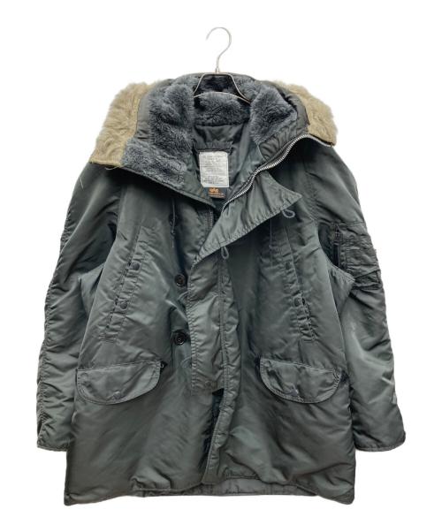 ALPHA INDUSTRIES（アルファインダストリーズ）ALPHA INDUSTRIES (アルファインダストリーズ) N3Bジャケット グリーン サイズ:Lの古着・服飾アイテム